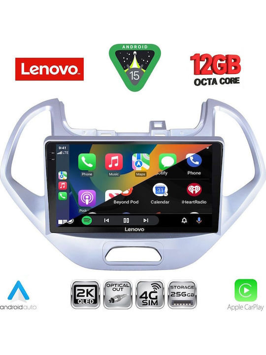 Lenovo Car Audio System for BMW X1 X3 X4 Ford Ka 2017 with Touch Screen 9" Bluetooth USB WiFi GPS Apple CarPlay Android Auto Lenovo SSZ 12167LO_CPA
