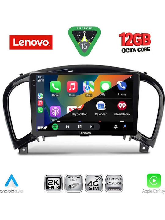 Lenovo Car Audio System for BMW X1 / X3 / X4 Nissan Juke 2009-2020 (Bluetooth/USB/WiFi/GPS/Apple CarPlay/Android Auto) with 9" Touch Screen