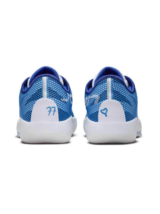 Luka 77 "Big Ticket" Low Basketball Shoes White / Signal Blue / Deep Royal / Psychic Blue
