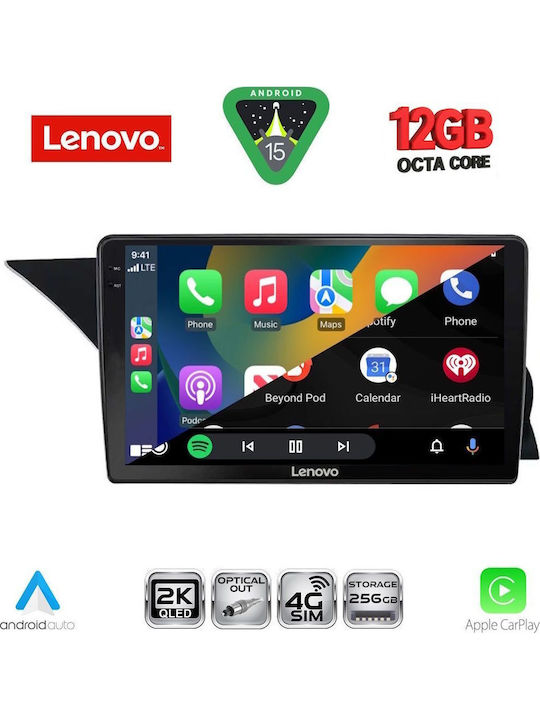 Lenovo Car Audio System for Mercedes-Benz GLK BMW X1 / X3 / X4 2008-2012 Bluetooth USB WiFi GPS Apple CarPlay Android Auto with 9" Touch Screen