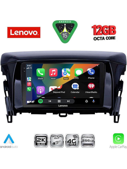 Lenovo Car Audio System for Mitsubishi Eclipse Cross BMW X1 X3 X4 2018 with Touch Screen 9" Bluetooth USB Wi-Fi GPS Apple CarPlay Android Auto