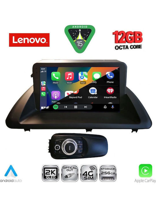 Lenovo Car Audio System for BMW X1 / X3 / X4 Lexus CT 2011-2020 Bluetooth USB WiFi GPS Apple CarPlay Android Auto with 9" Touch Screen