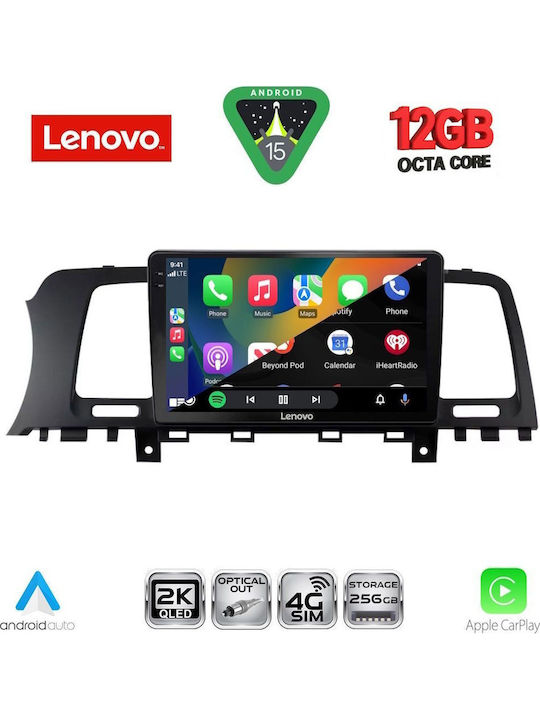 Lenovo Car Audio System for BMW X1 / X3 / X4 Nissan Murano 2007-2014 (Bluetooth/USB/WiFi/GPS/Apple CarPlay/Android Auto) with 9" Touch Screen