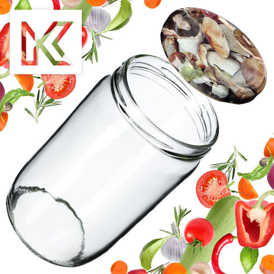 Kadax Glas Gefäß 720ml (8 Stück)