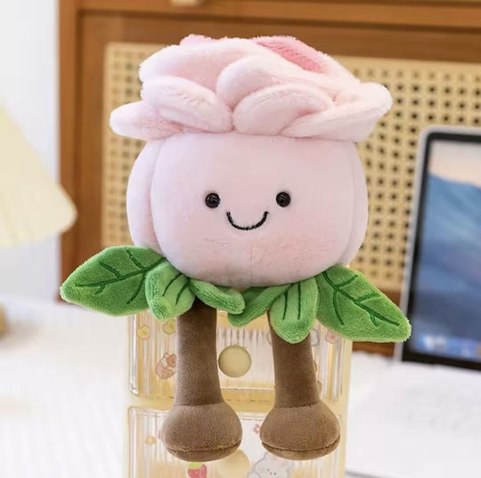 Pencilia Plush Cushion Rose Pink 22 cm