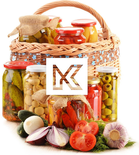 Kadax Glass Jar 540ml (8pcs)