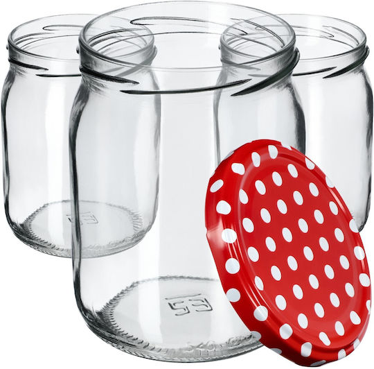 Kadax Βαζάκι Γυάλινο 540ml (8τμχ)