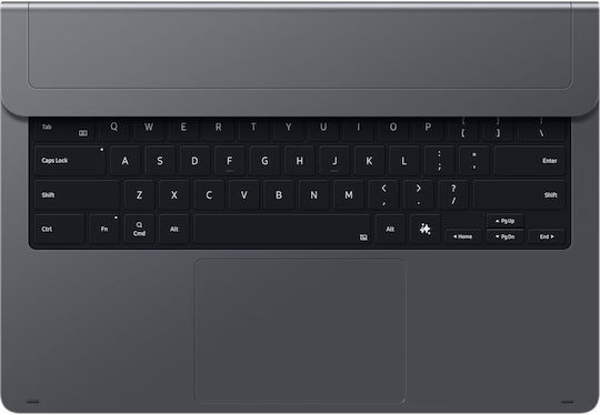 Samsung Pro Keyboard Klappdeckel Grau Galaxy Tab S11 Ultra