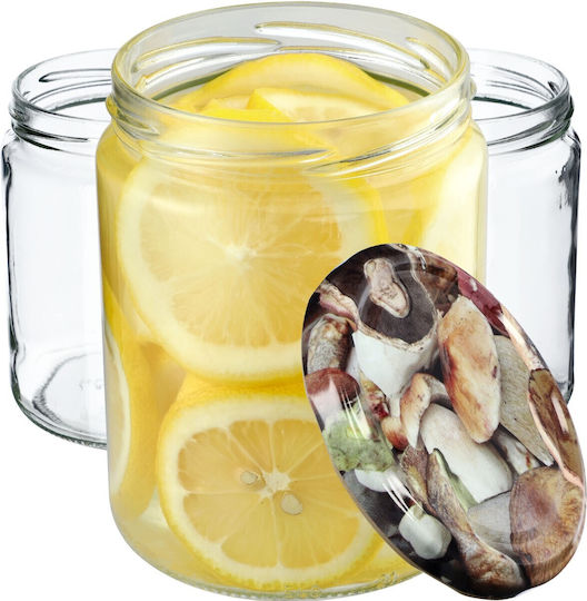 Kadax Glass Jar 540ml (8pcs)