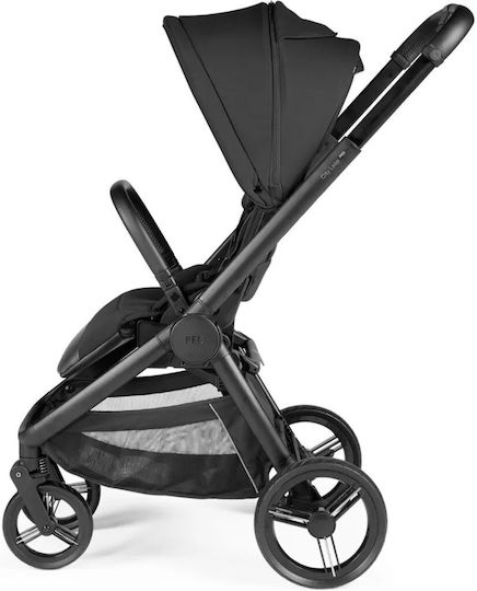 Peg Perego City Loop Pro Reversible Baby Stroller Suitable for Newborn True Black 10.8kg
