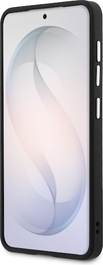 Karl Lagerfeld Rückseite Leder / Silikon / Kunststoff Schwarz für Galaxy S26+