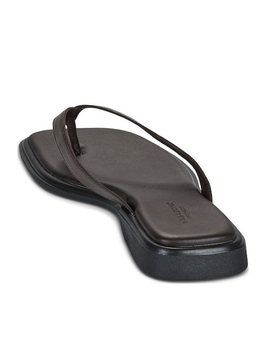 Izzy Flache Damen Sandalen Braun