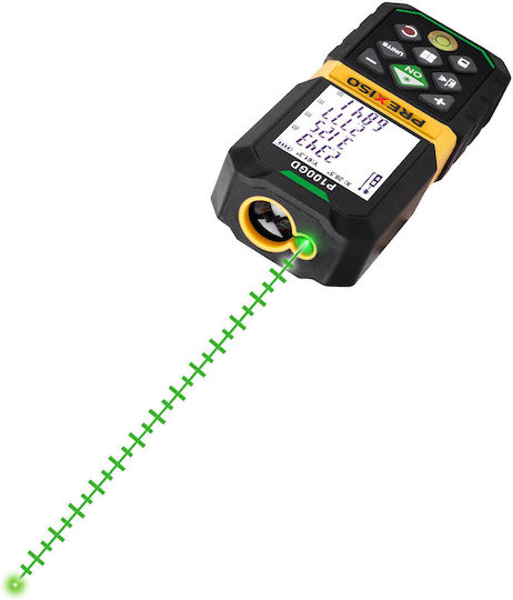Prexiso Μέτρο Laser P100GD με Εύρος Μέτρησης 0.05m-100m