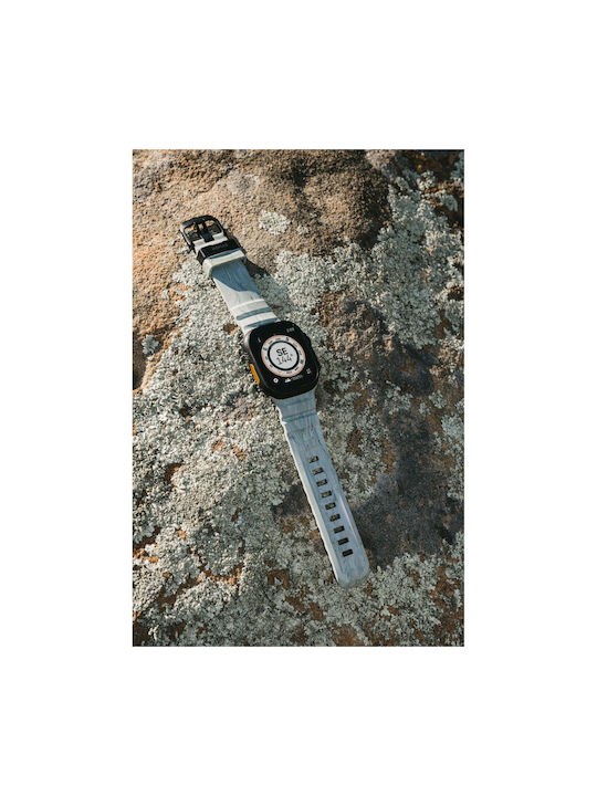 Nomad Grey Wearable Strap (Galaxy Watch Ultra / Ultra 2 Apple Watch 44/45/46mm/Ultra 49mm)