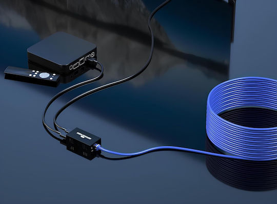 Hdmi Extender 4k 60hz Via Lan Cat5e/6 Cable Up to 50 M Hdr Pwaytek