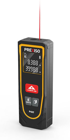 Prexiso Μέτρο Laser P40T με Εύρος Μέτρησης 0.35m-40m
