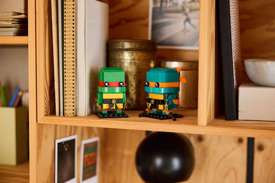 LEGO Brick Headz Teenage Mutant Ninja Turtles pentru 10+ Ani 567 Bucăți