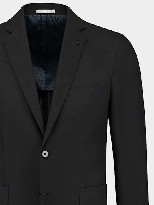 Summer Men’s Suit Jacket Black