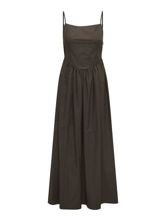Summer Maxi Dress Brown