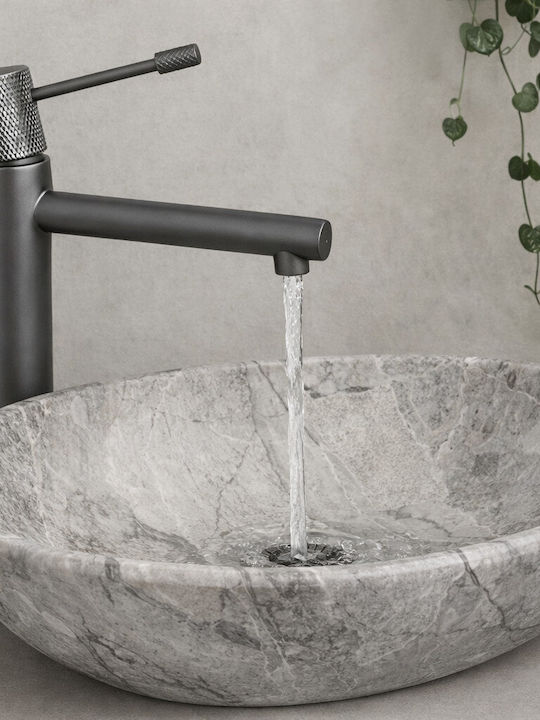 Estiva Rinda Mixing Sink Faucet Tall Gray