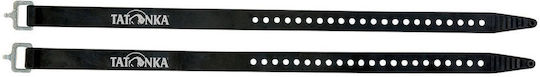 Tatonka No-slip Strap Mounting Straps 2 Pcs Black