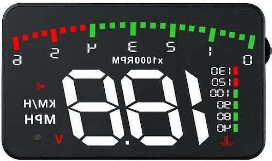 Digitales Instrument Head Up Display OBD2 RPM-Zähler und Tachometer für Dashboard-Platzierung