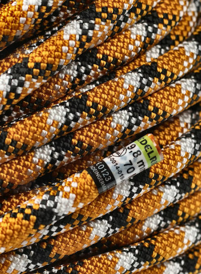 Edelrid Dynamic Climbing Rope with Length 70m Brown