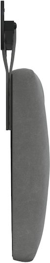 vidaXL Fabric Bed Headboard Cushion Gray 190x55cm