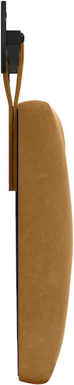 vidaXL Fabric Brown Bed Headboard Cushion 190x55cm