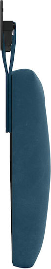 vidaXL Fabric Blue Bed Headboard Cushion 210x55cm