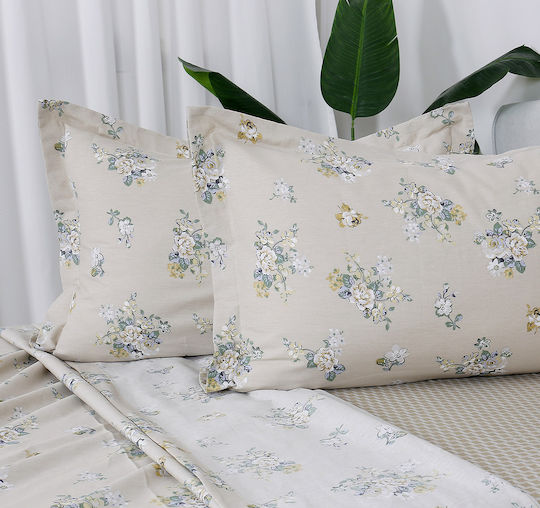 Beauty Home 12698 Σετ Υπέρδιπλο 4τμχ 165x200+30εκ. με Λάστιχο Μπεζ Beauty Home 12698 Σετ Υπέρδιπλο 4τμχ 165x200+30εκ. με Λάστιχο Μπεζ