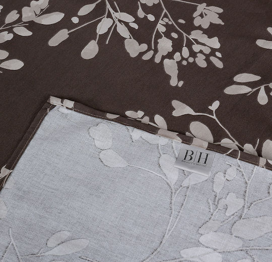 Beauty Home 12693 Super-Double Bed Sheets Set 230x260cm Brown 4 Pieces 12693SEYD