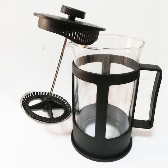 Irit Cafetieră cu Filtru Manual din Plastic Neagră 600ml