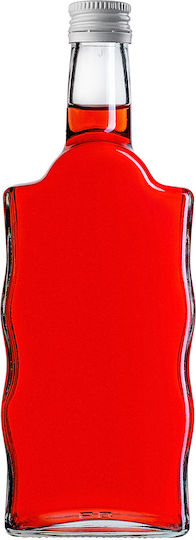 Glass Bottle Liqueur 500ml White Cap 1 Pc