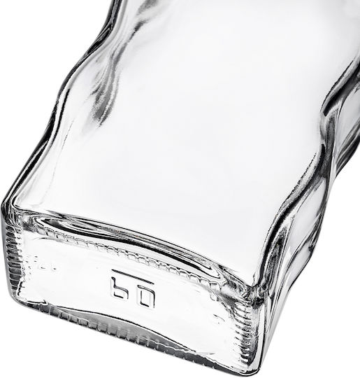 Glass 500ml Liqueur Bottle Silver Cap 1 Pc