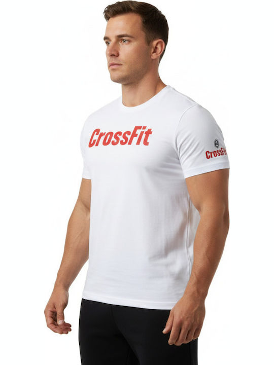 Αθλητικό T-shirt Λευκό, Κόκκινο