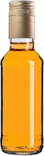 Glass Bottle 200ml Long Golden Cap 10 Pcs