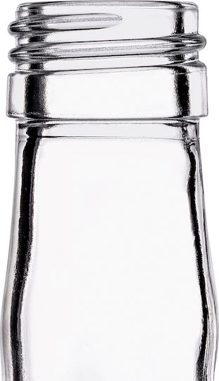 Glass Bottle 200ml White Cap 10 Pcs