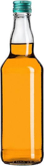Glass Bottle 500ml Green Cap 1 Pc