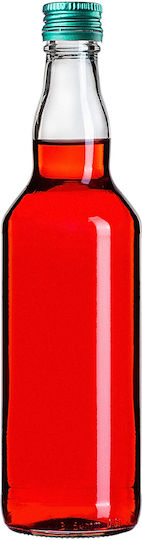 Glass Bottle 500ml Green Cap 1 Pc