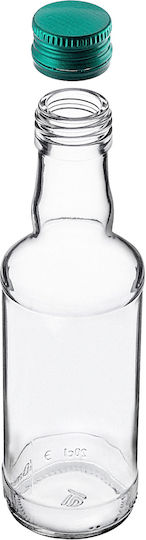 Glass Bottle 200ml Green Cap 1 Pc