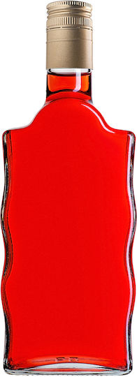 Glass 500ml Liqueur Bottle Long Golden Cap 1 Pc