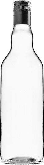 Sticlă 700ml Cu Capac Negru Lung 10 Bucăți