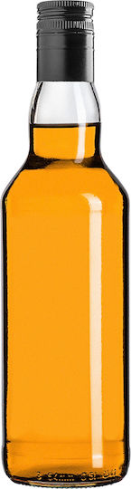Kadax Glasflasche 500ml Lange Schwarze Kappe 10 Stück