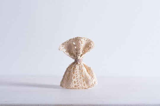 Beauty Home Stoff Beutel Für Geschenk Hellbeige 12x17cm