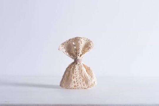 Beauty Home Stoff Beutel Für Geschenk Hellbeige 12x17cm