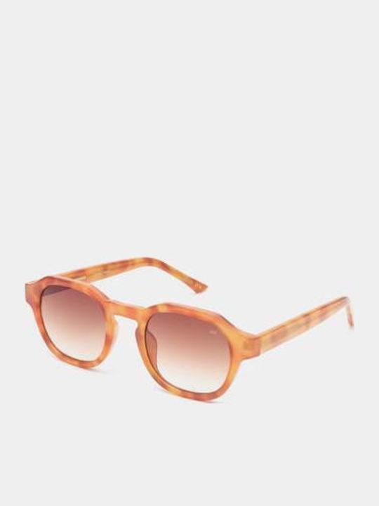 A.Kjaerbede Unisex Sunglasses with Brown Frame KL2318-012