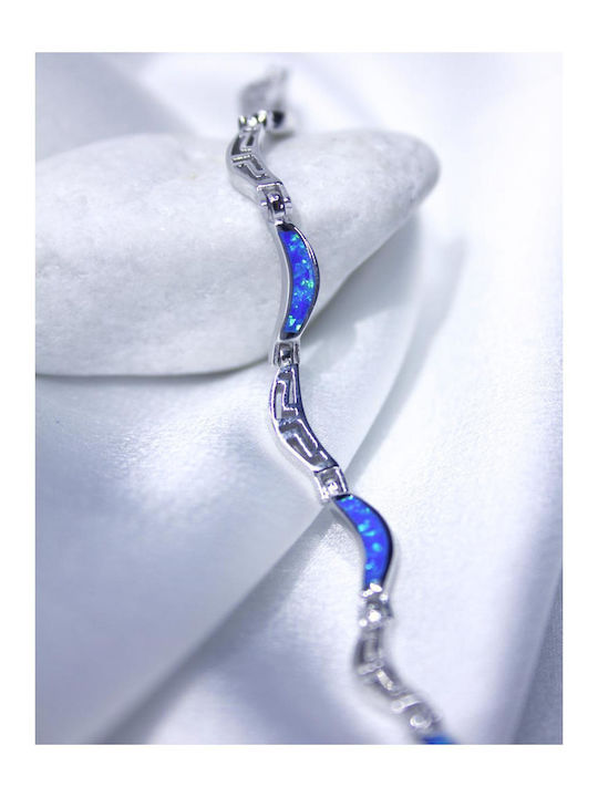 Γυναικείο Βραχιόλι από Ασήμι 19.8cm