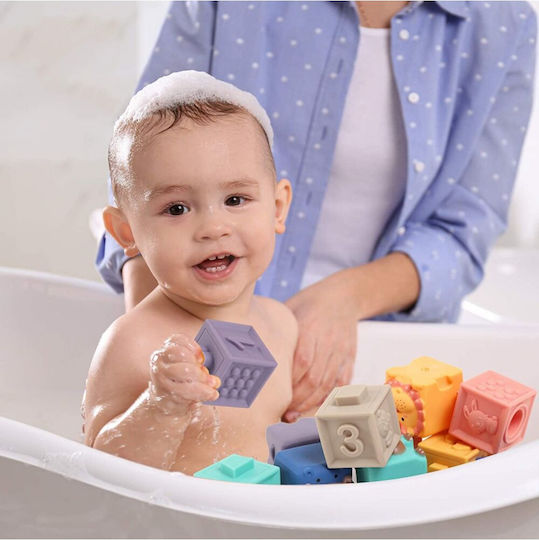 Baby Aktivitätsspielzeug aus Silikon für 6+ Monate