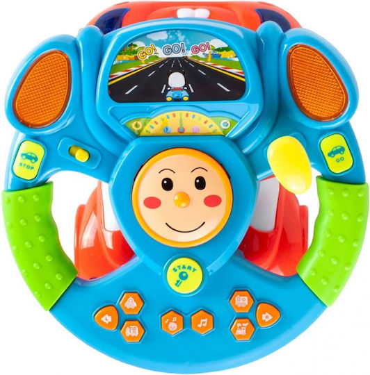 MalPlay MalPlay Baby Aktivitätsspielzeug Fahrzeug mit Musik Licht und Sounds